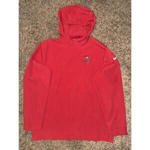 Nike Men’s NFL Tampa Bay Buccaneers Bucs Windbreaker 1/4 Zip Jacket Sample